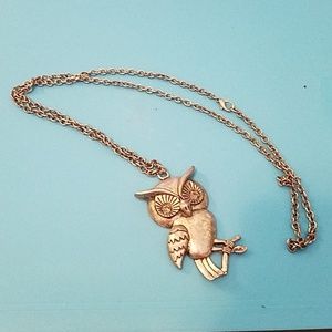 Owl necklace